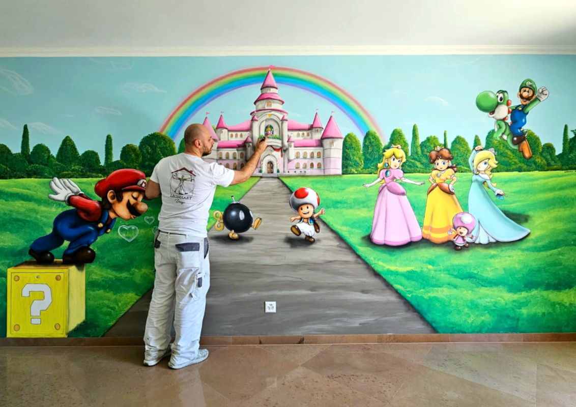 Cameretta Super Mario World